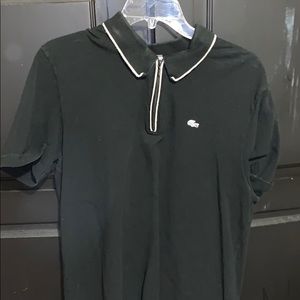 Very nice Lacoste zip polo